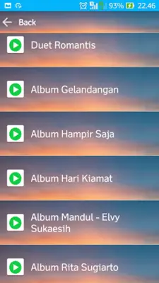 Rhoma Irama Mp3 android App screenshot 0