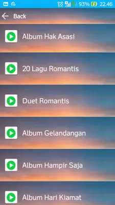 Rhoma Irama Mp3 android App screenshot 1